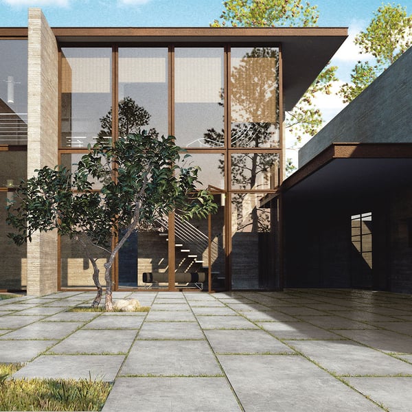 Πλακάκι Grey Soul Mid Rtt Out 90x90 cm